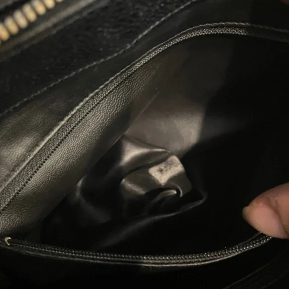 SOLD Chanel Vintage Timeless Chain Shopping Tote Shoulder Bag Caviar Leather - Picture 14 of 17